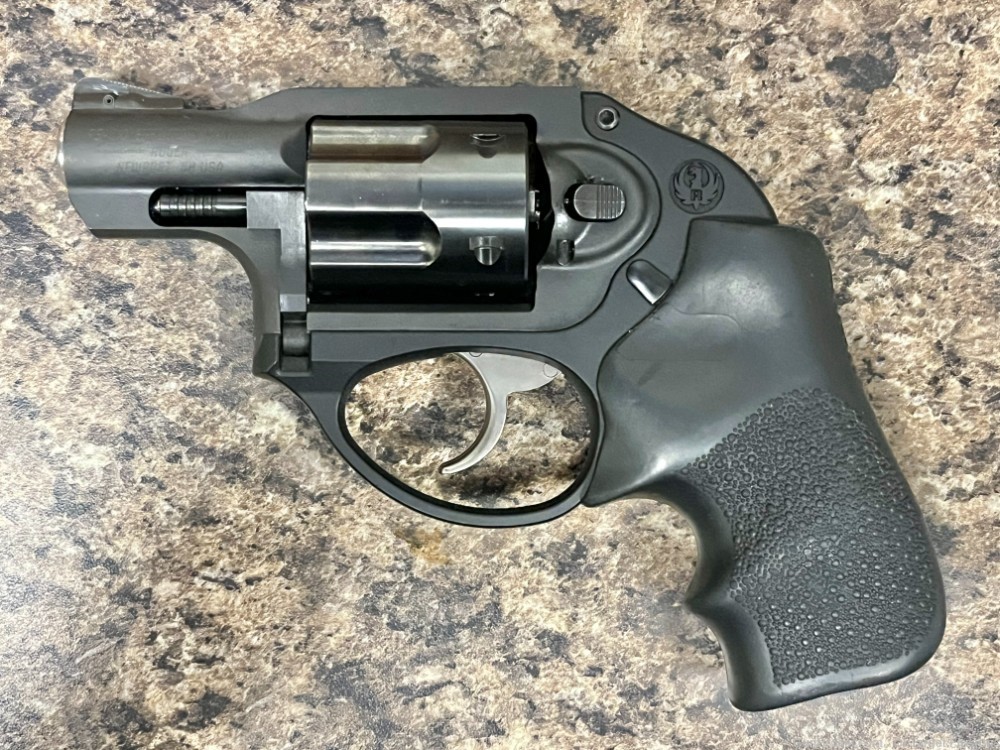 Pre-Owned Ruger LCR 1.875in 5RD .357Mag revolver, Hogue grips, no box-img-1