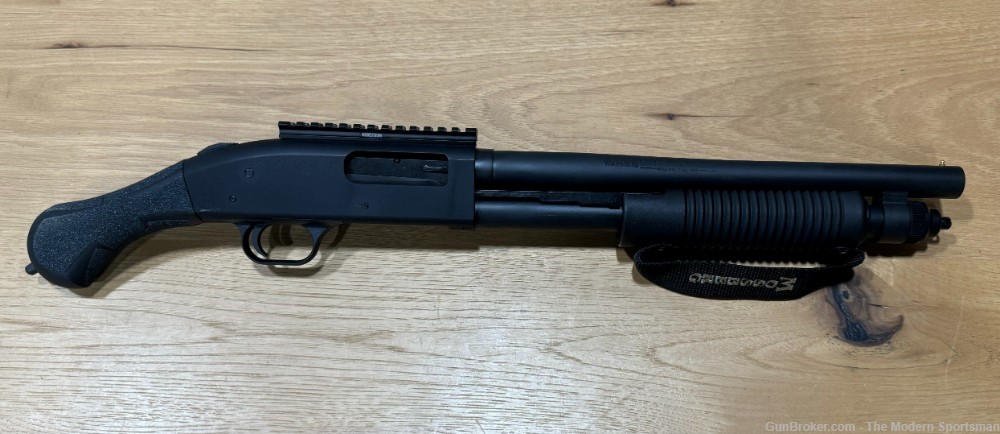 Mossberg 590 Shockwave 12 Gauge GA Pump Action Shotgun Pistol Grip Firearm -img-0