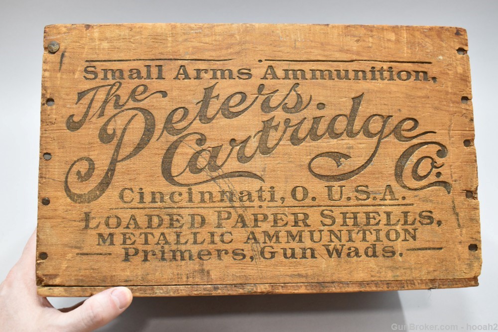 Vintage Peters Cartridge Company Long Range #7 2 3/4" 12 G Wood BOX-img-7