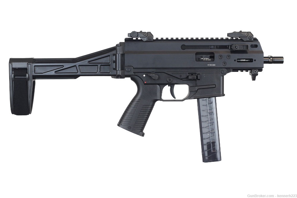 sb tacitcal pistol brace SBT-G2 B&T APC, HK UMP, or LWRCi SMG45-img-2