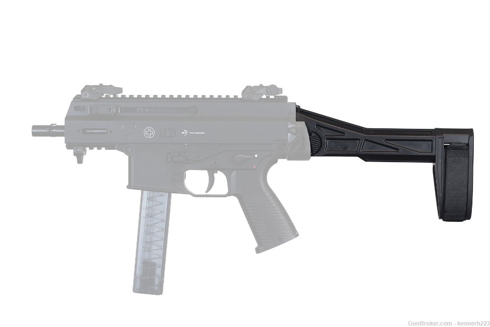 sb tacitcal pistol brace SBT-G2 B&T APC, HK UMP, or LWRCi SMG45-img-0