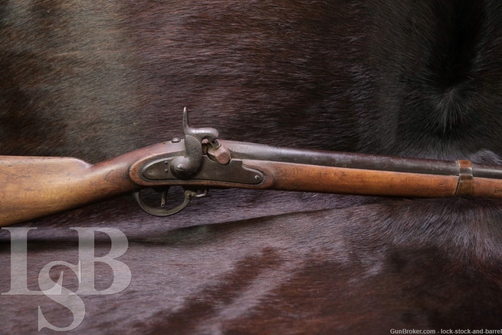 Civil War Era Austrian Lorenz 1854 Rifle-Musket .54 Muzzleloader Antique-img-0