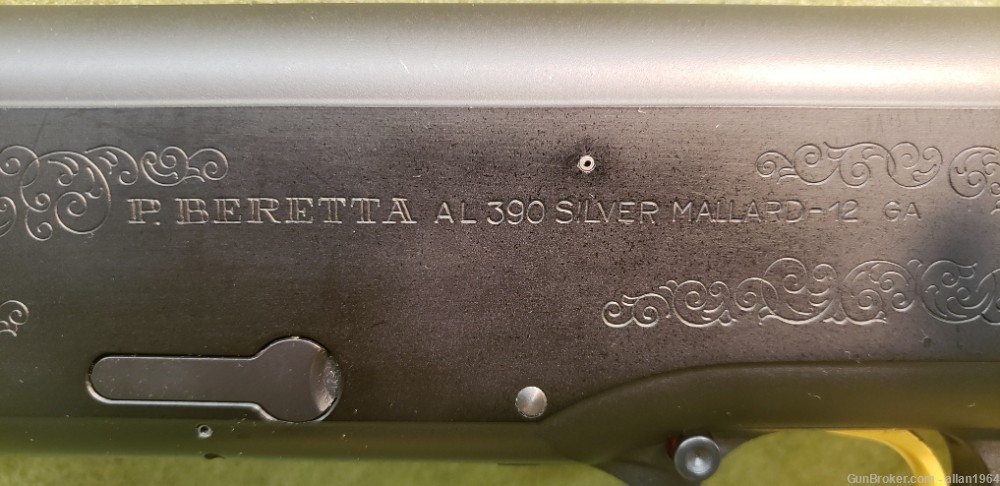 Beretta AL 390 Silver Mallard 12 GA. 26" Synthetic Good Shape-img-4
