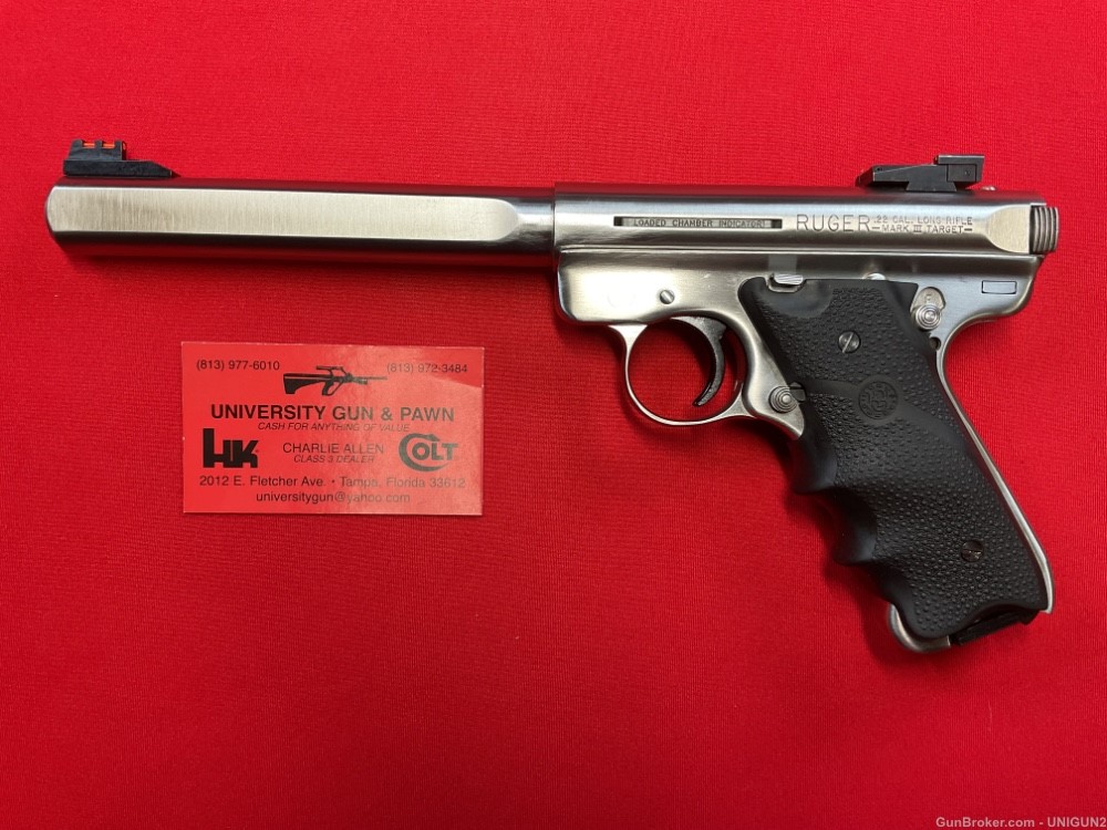 Ruger Mark III Competition Target Model pistol, 22LR, 6.875” barrel-img-0