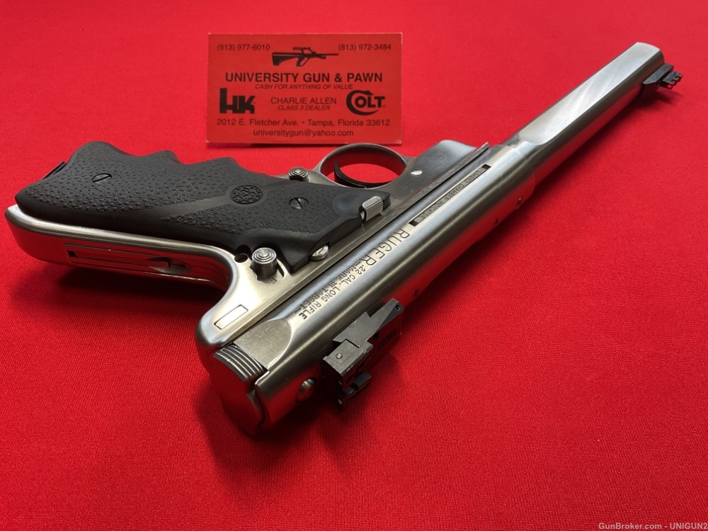Ruger Mark III Competition Target Model pistol, 22LR, 6.875” barrel-img-4
