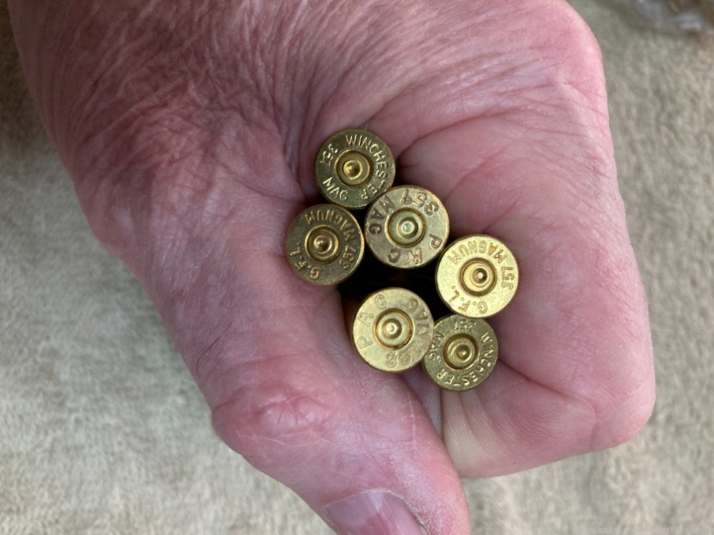 357 Mag & 38 Special Once Fired Brass, Over 170 Pcs. Total-img-4