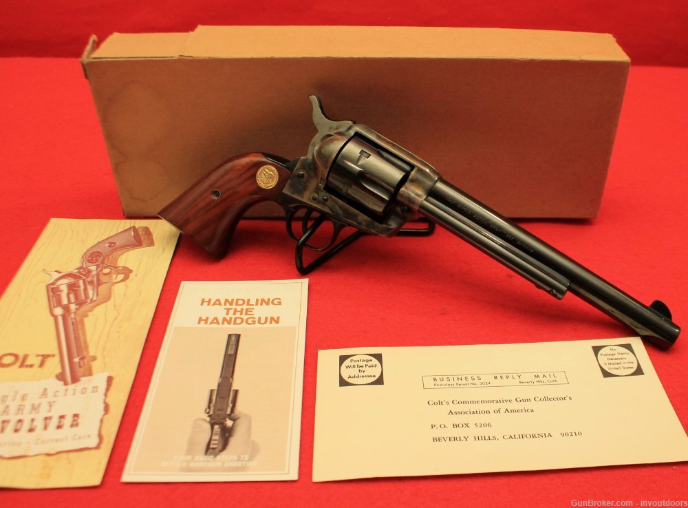 Colt Single Action Army NRA Centennial 7.5-barrel .357 Mag Revolver-img-0