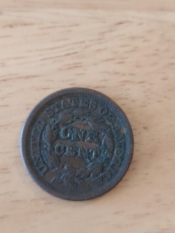 1847 large cent (k1)-img-1
