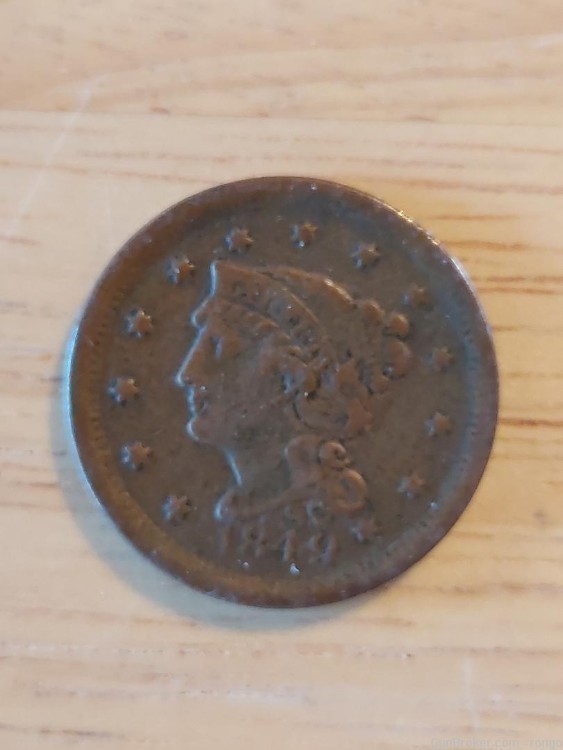 1849 large cent  (k1)-img-0