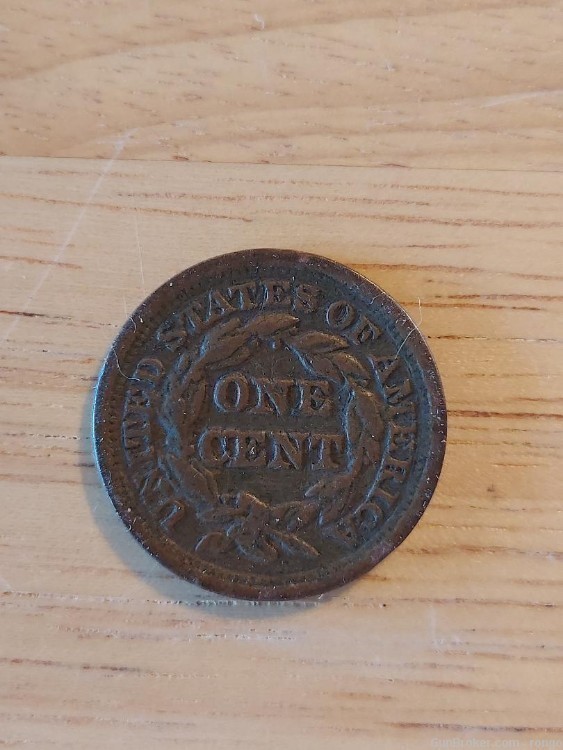 1849 large cent  (k1)-img-1