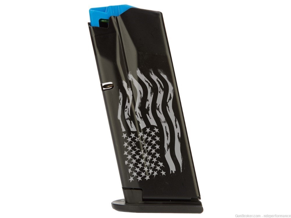 Smith & Wesson OEM 10 Round Magazine for CSX, USA Flag Distressed-img-0