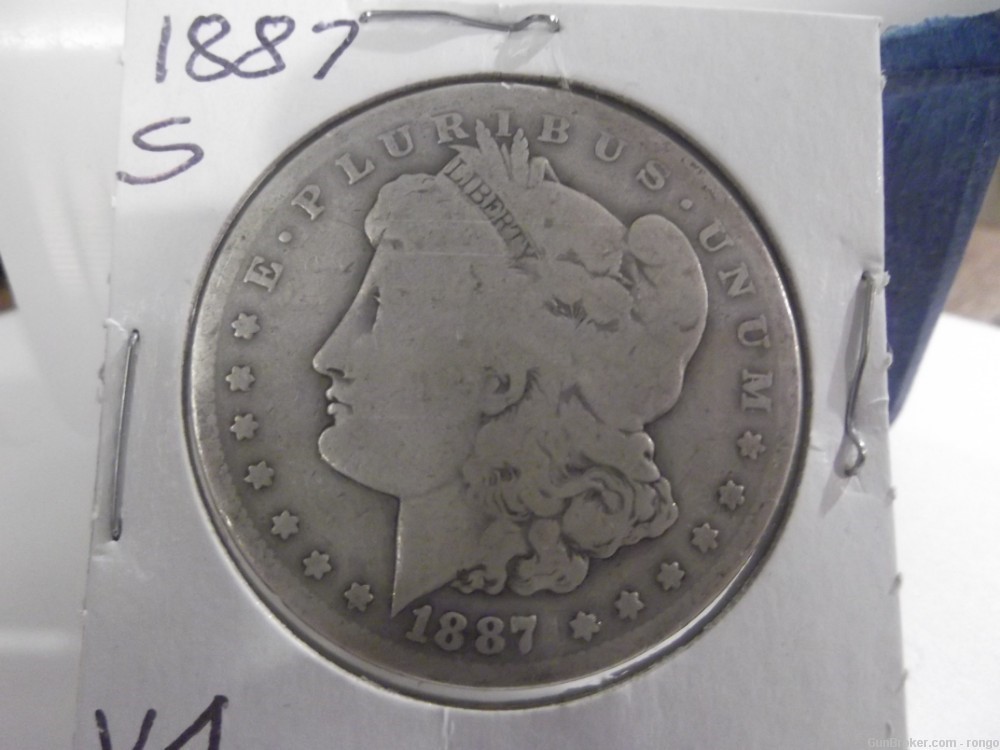 1887-S SILVER DOLLAR a great gift (V4)-img-0