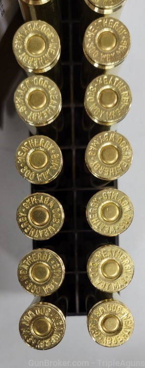 Weatherby Select 300 Weatherby Mag 180gr interlock lot of 40rds -img-3