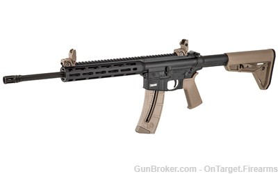 Smith & Wesson M&P 15-22 Sport .22LR FDE Magpul MOE, MBUS, 25+1-img-2