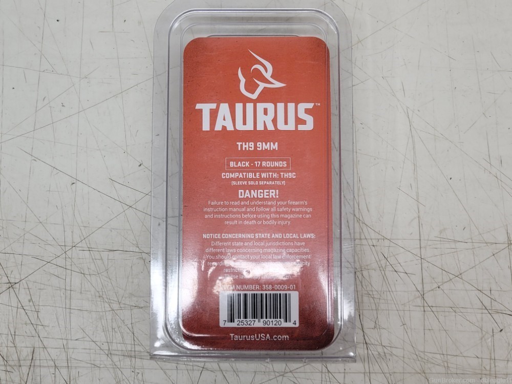Taurus TH9 TH9C 17 round 9mm Magazine - NEW-img-1