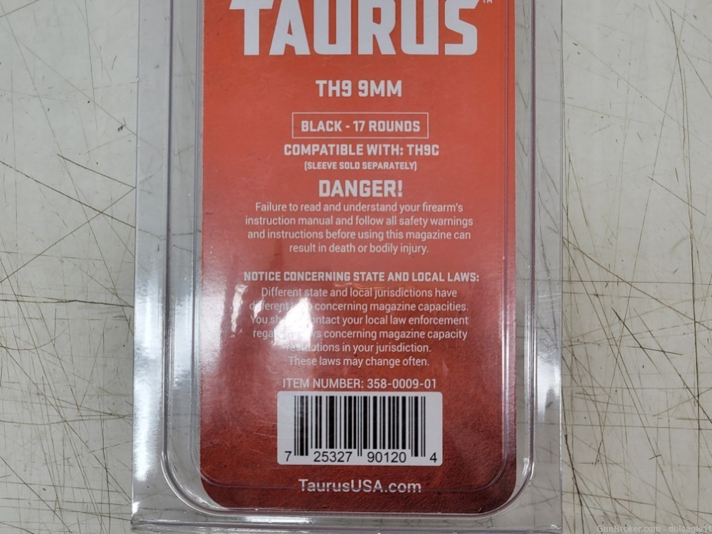 Taurus TH9 TH9C 17 round 9mm Magazine - NEW-img-2