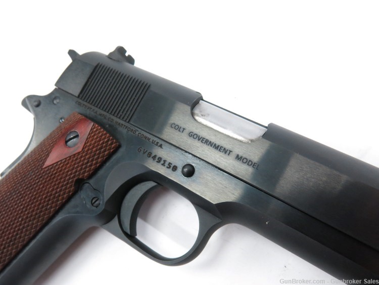 Colt Government .45 5" Series 70 Semi-Auto Pistol w/ Magazine & Hard Case-img-14