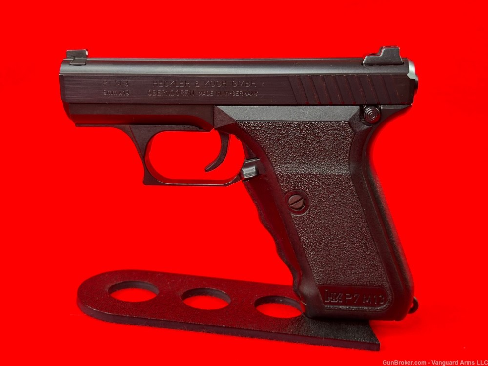 1989 Heckler and Koch P7M13 Semi-Auto Pistol! Made in West Germany!  -img-1