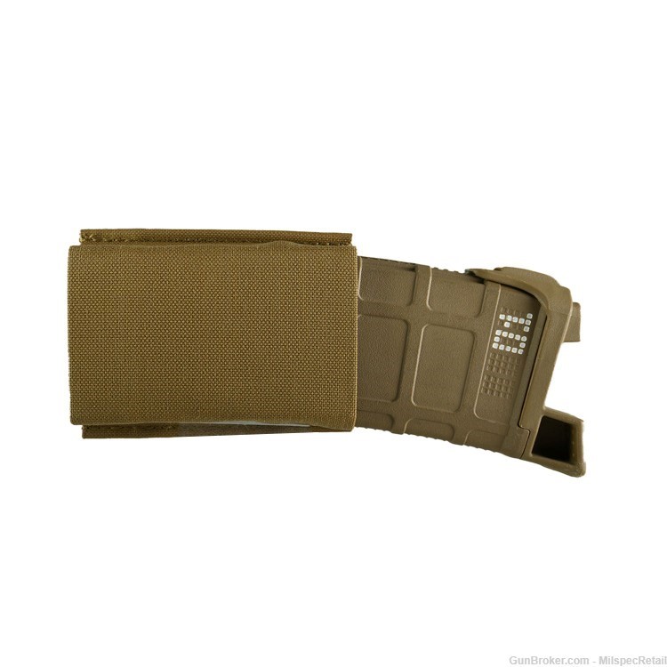 Esstac HORIZONTAL Single 5.56 Midlength KYWI Magazine Pouch - Coyote Brown-img-0