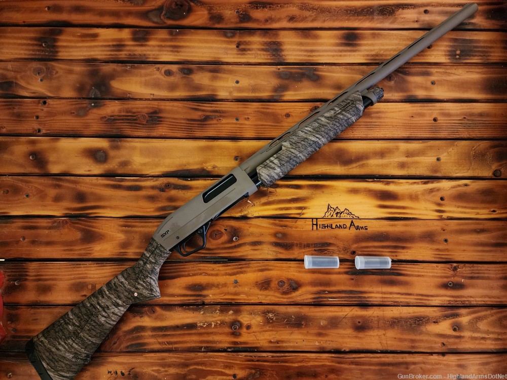 Winchester SXP Hybrid Hunter Camo 12ga 3-1/2" 26" Mossy Oak Bottomland-img-0