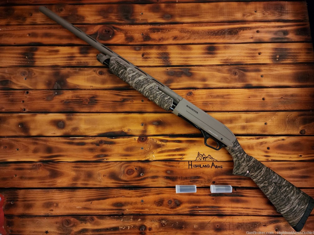 Winchester SXP Hybrid Hunter Camo 12ga 3-1/2" 26" Mossy Oak Bottomland-img-1