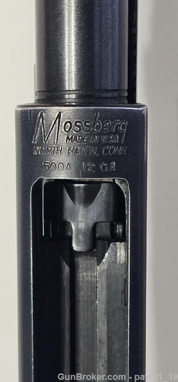 Mossberg 500A pump action shotgun...BIDDING-img-2