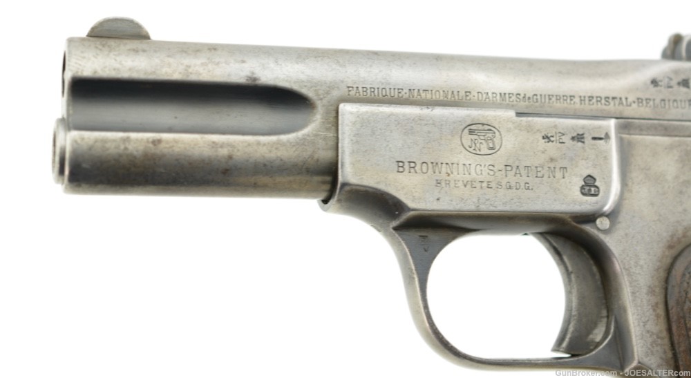 Scarce  Belgian Gendarmerie-Issued Browning Model 1900 Pistol by FN-img-7