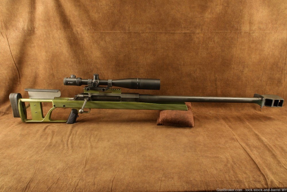Armalite AR-50 .50 BMG 32” Single Shot Bolt Action Rifle W/ Vortex Scope-img-4