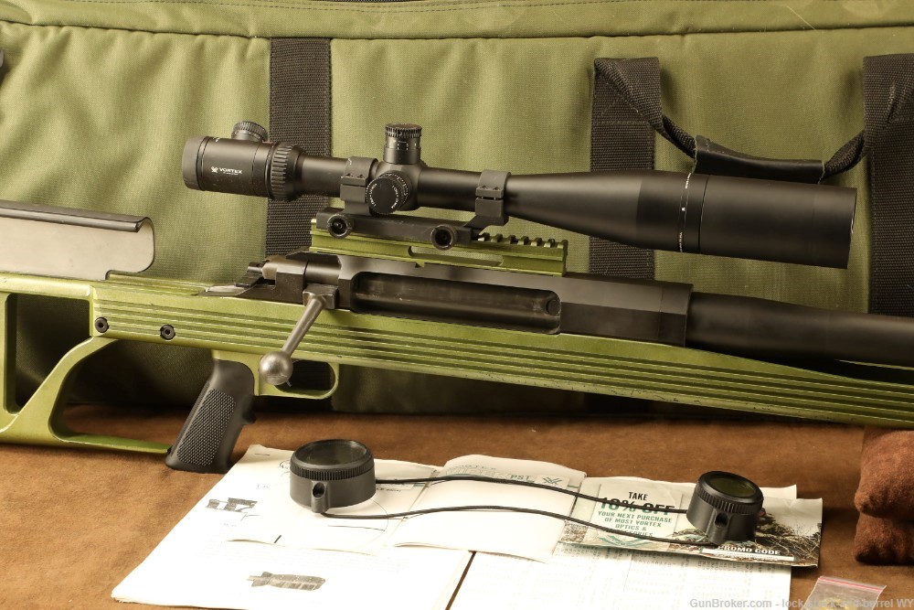 Armalite AR-50 .50 BMG 32” Single Shot Bolt Action Rifle W/ Vortex Scope-img-2