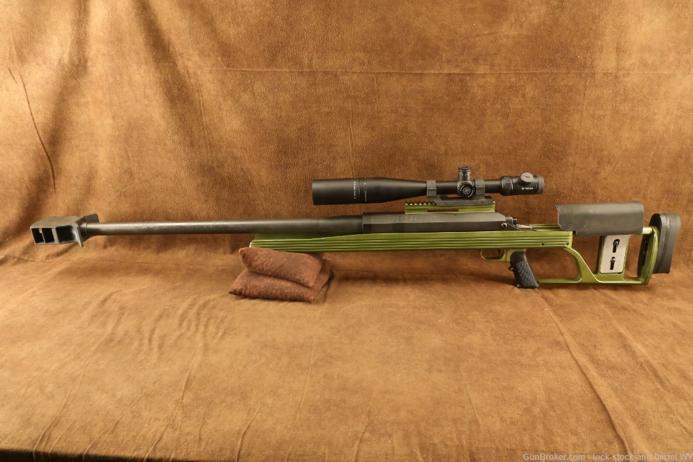 Armalite AR-50 .50 BMG 32” Single Shot Bolt Action Rifle W/ Vortex Scope-img-11