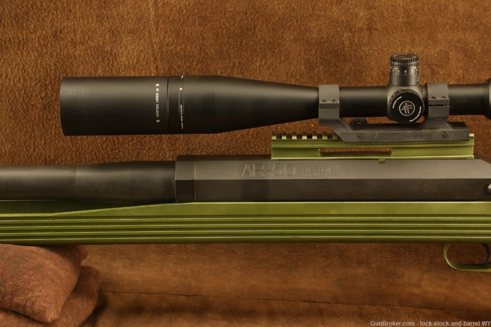 Armalite AR-50 .50 BMG 32” Single Shot Bolt Action Rifle W/ Vortex Scope-img-15