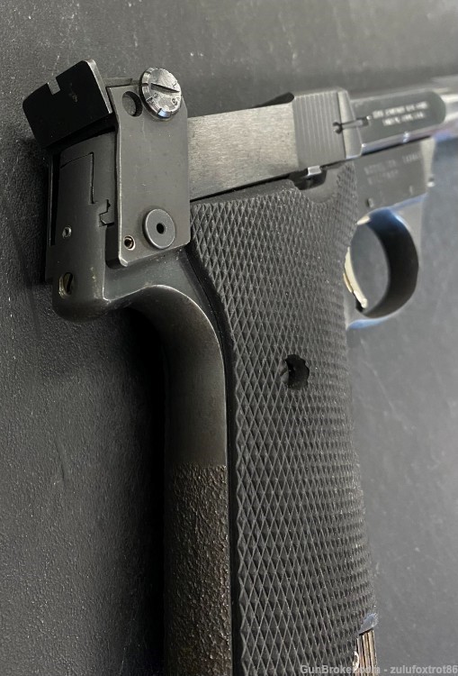 High Standard 106 Military .22LR semi auto pistol-img-5