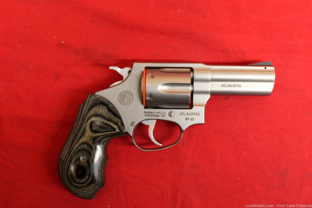 Rossi RP63 Revolver 38spcl/357Mag, Stainless 6rd-img-1
