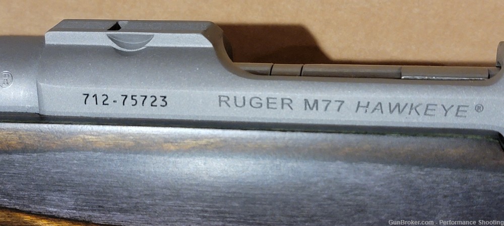 Ruger M77 Hawkeye Predator 204 Ruger 24" Barrel Green Mountain Laminate-img-5