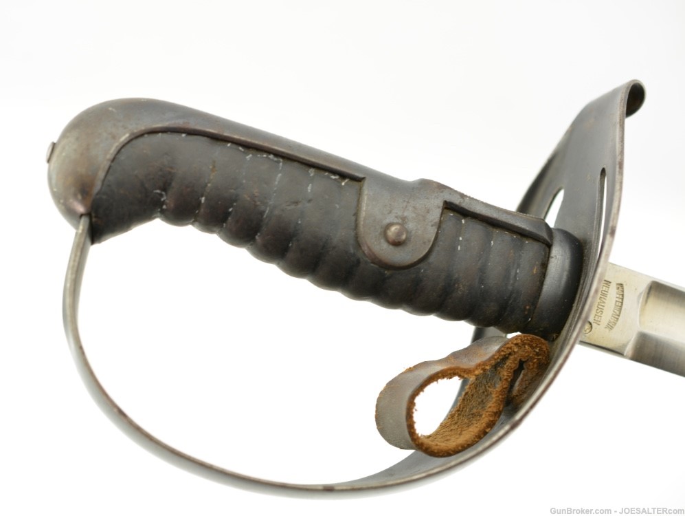 Swiss M1896 Enlisted Cavalry Saber 1914 Dated-img-2