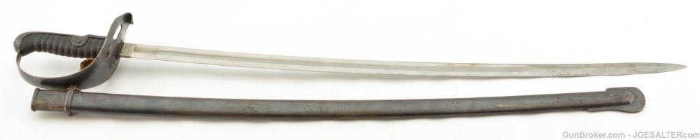 Swiss M1896 Enlisted Cavalry Saber 1914 Dated-img-1