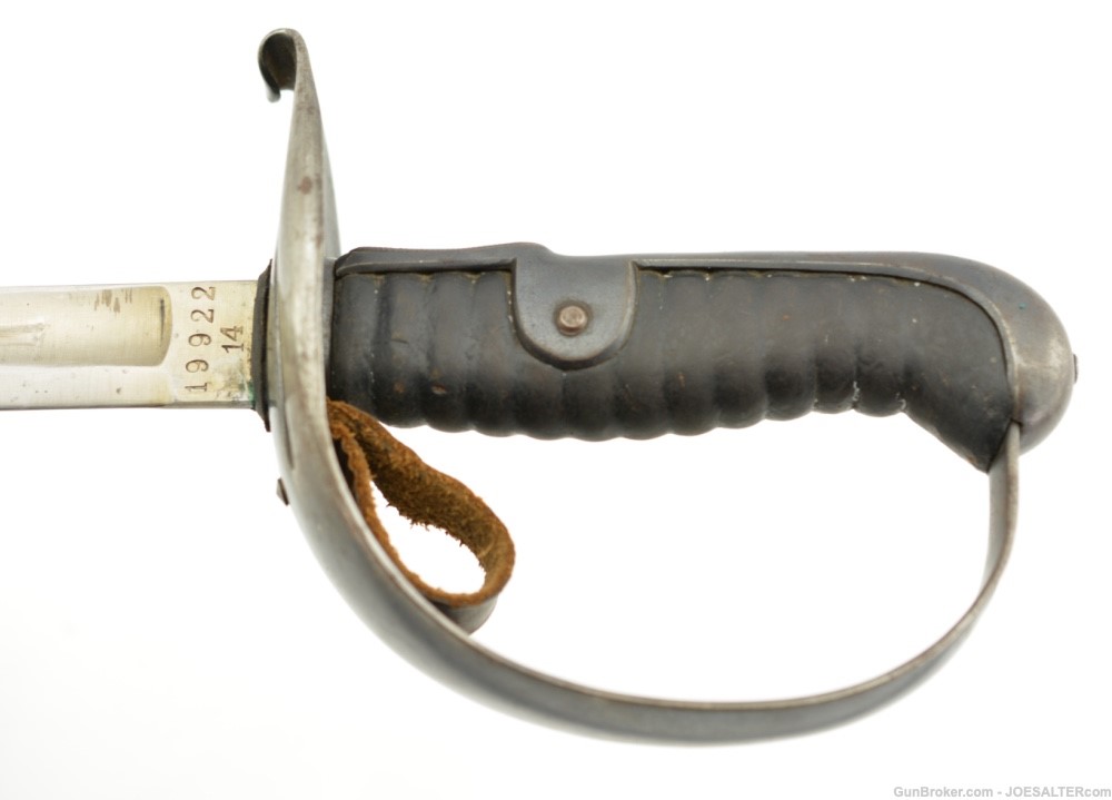 Swiss M1896 Enlisted Cavalry Saber 1914 Dated-img-5