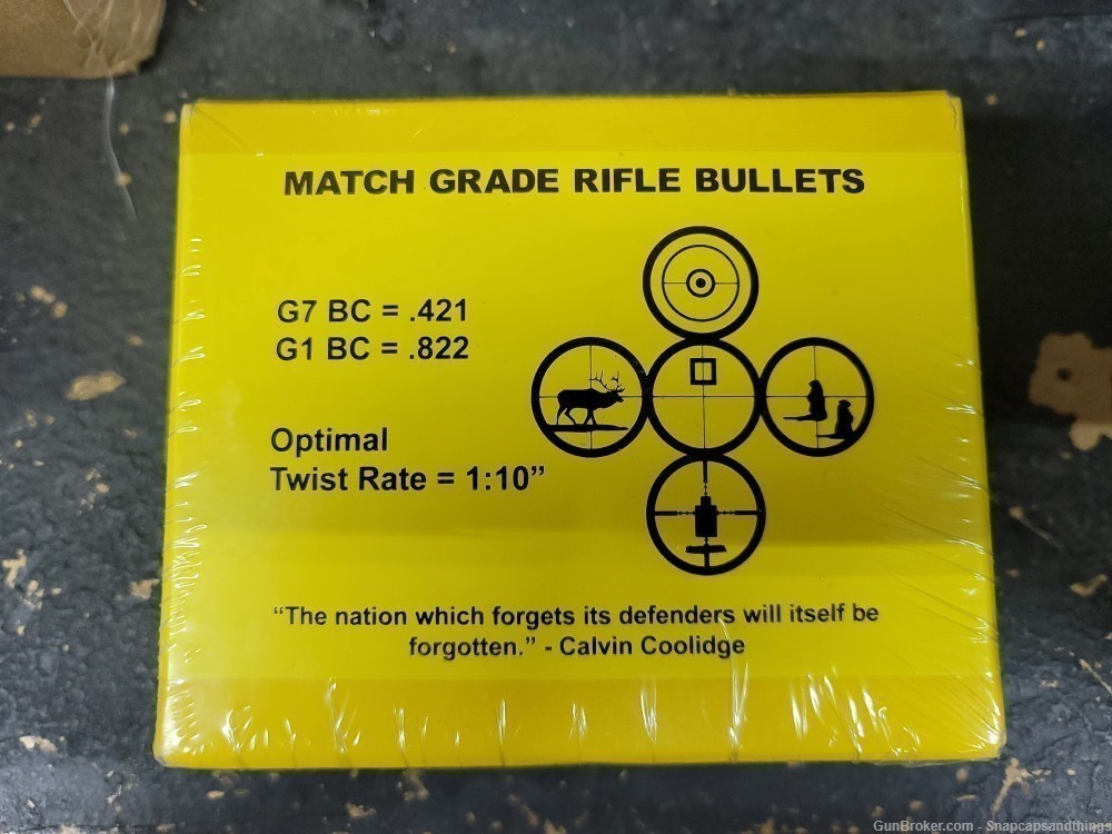 Berger OTM Tactical Bullets 338 Caliber 300 Grn Hybrid Open Tip Match 33794-img-1