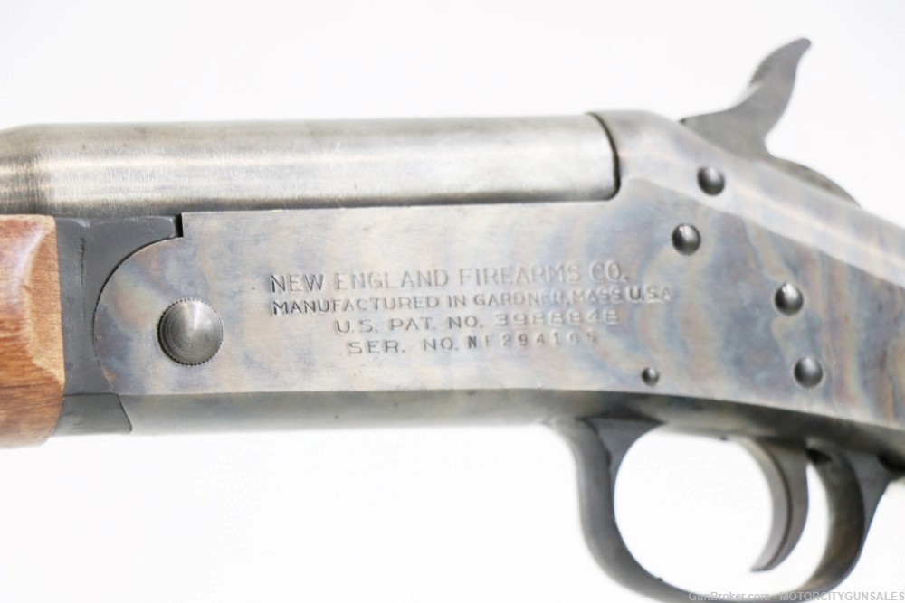 New England Firearms Pardner Model SB1 20GA Single-Shot Shotgun 25.5"-img-3