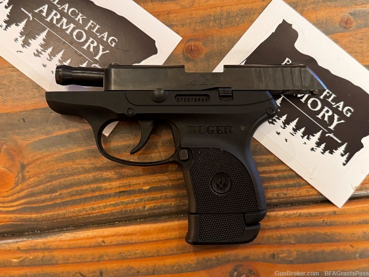 Ruger LCP, .380 Auto, Box, 2 mags, Black, Compact Conceal-img-3