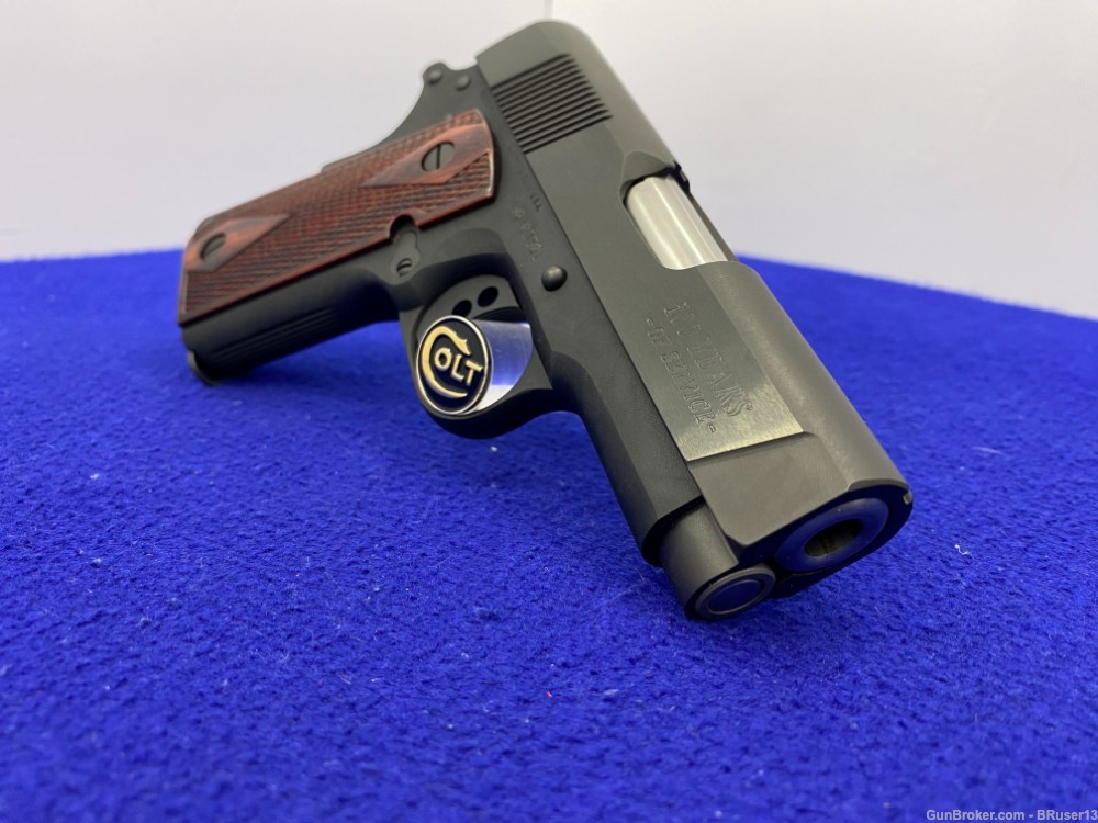 2011 Colt New Agent 9mm Blue 3" *100 YEARS OF SERVICE TRIBUTE TO THE 1911*-img-30