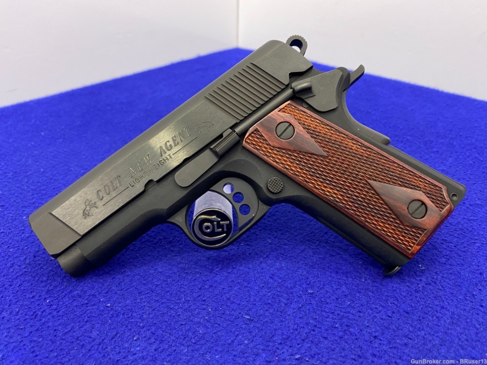 2011 Colt New Agent 9mm Blue 3" *100 YEARS OF SERVICE TRIBUTE TO THE 1911*-img-4