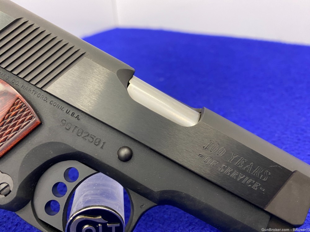 2011 Colt New Agent 9mm Blue 3" *100 YEARS OF SERVICE TRIBUTE TO THE 1911*-img-27