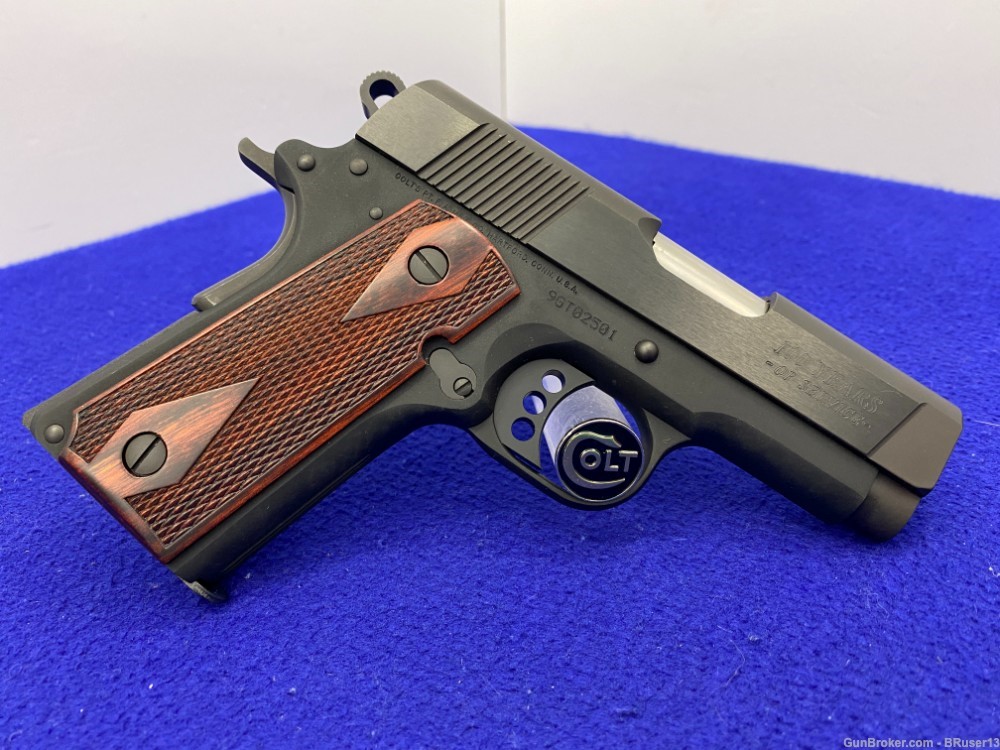 2011 Colt New Agent 9mm Blue 3" *100 YEARS OF SERVICE TRIBUTE TO THE 1911*-img-18