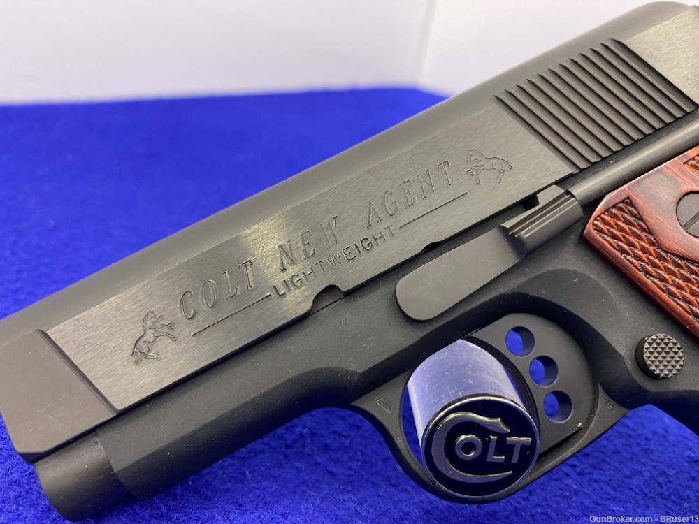 2011 Colt New Agent 9mm Blue 3" *100 YEARS OF SERVICE TRIBUTE TO THE 1911*-img-13