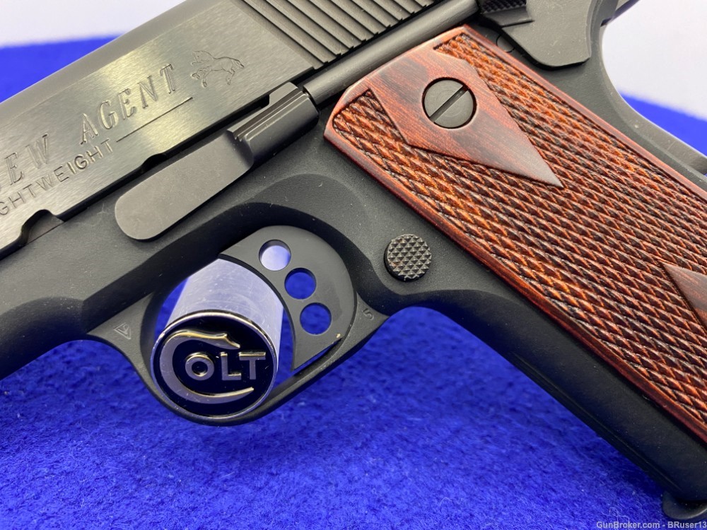 2011 Colt New Agent 9mm Blue 3" *100 YEARS OF SERVICE TRIBUTE TO THE 1911*-img-11