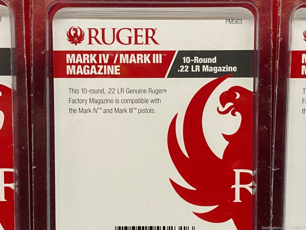 3 Ruger MKIII MKIV 10rd .22LR Magazines Mags Clips-img-3