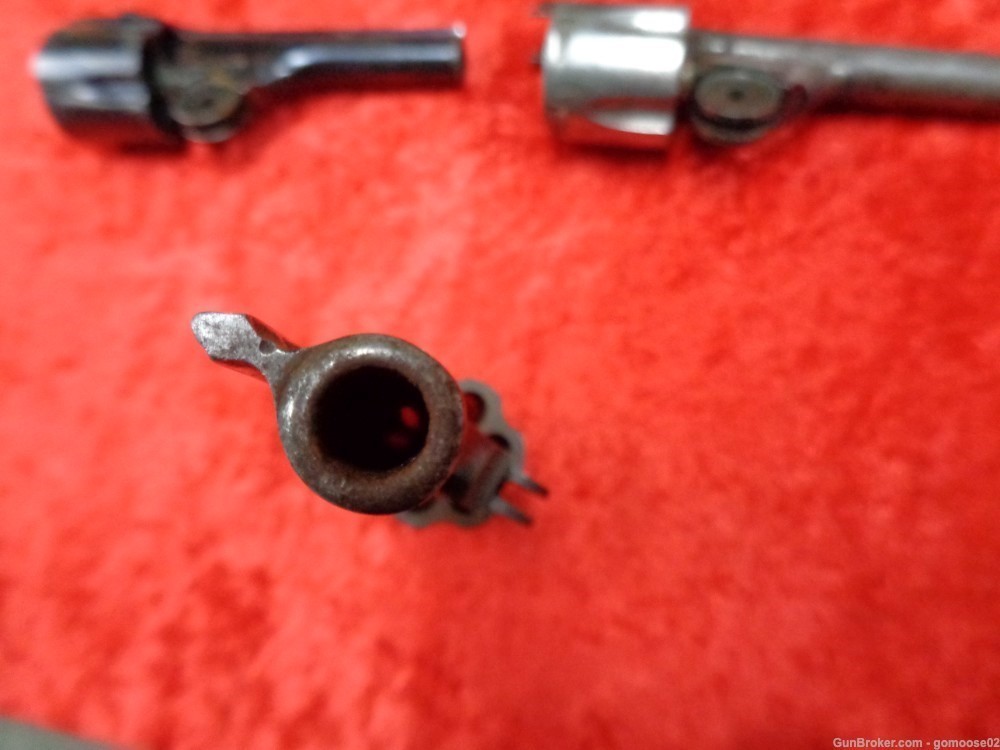 3 Hopkins Allen Top Break Revolver Barrel Cylinder Safety Police Auto Eject-img-21