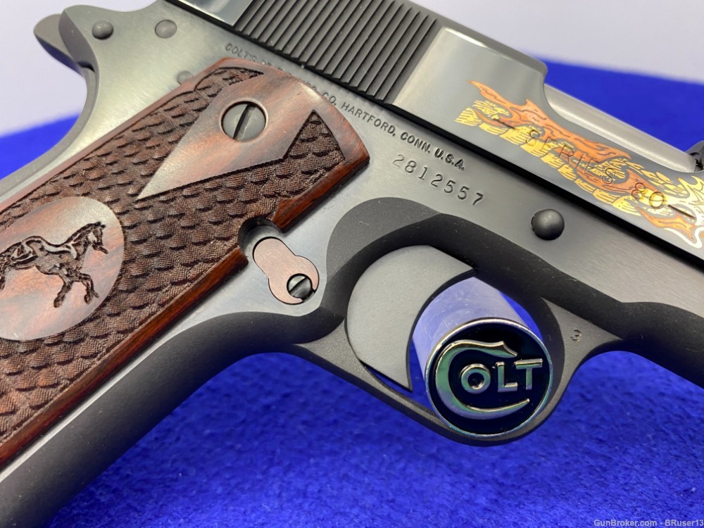 2004 Colt CUSTOM 1991A1 .45 ACP 5" *ULTRA RARE DRAGON II SPECIAL EDITION* -img-28