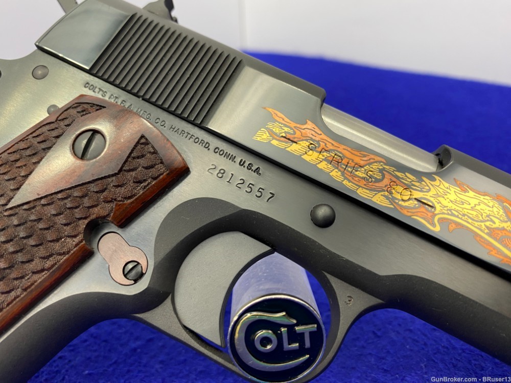 2004 Colt CUSTOM 1991A1 .45 ACP 5" *ULTRA RARE DRAGON II SPECIAL EDITION* -img-29